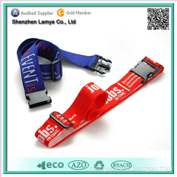 Customized Cheap High Quality Nylon or Polyester Luggage Strap for Travel